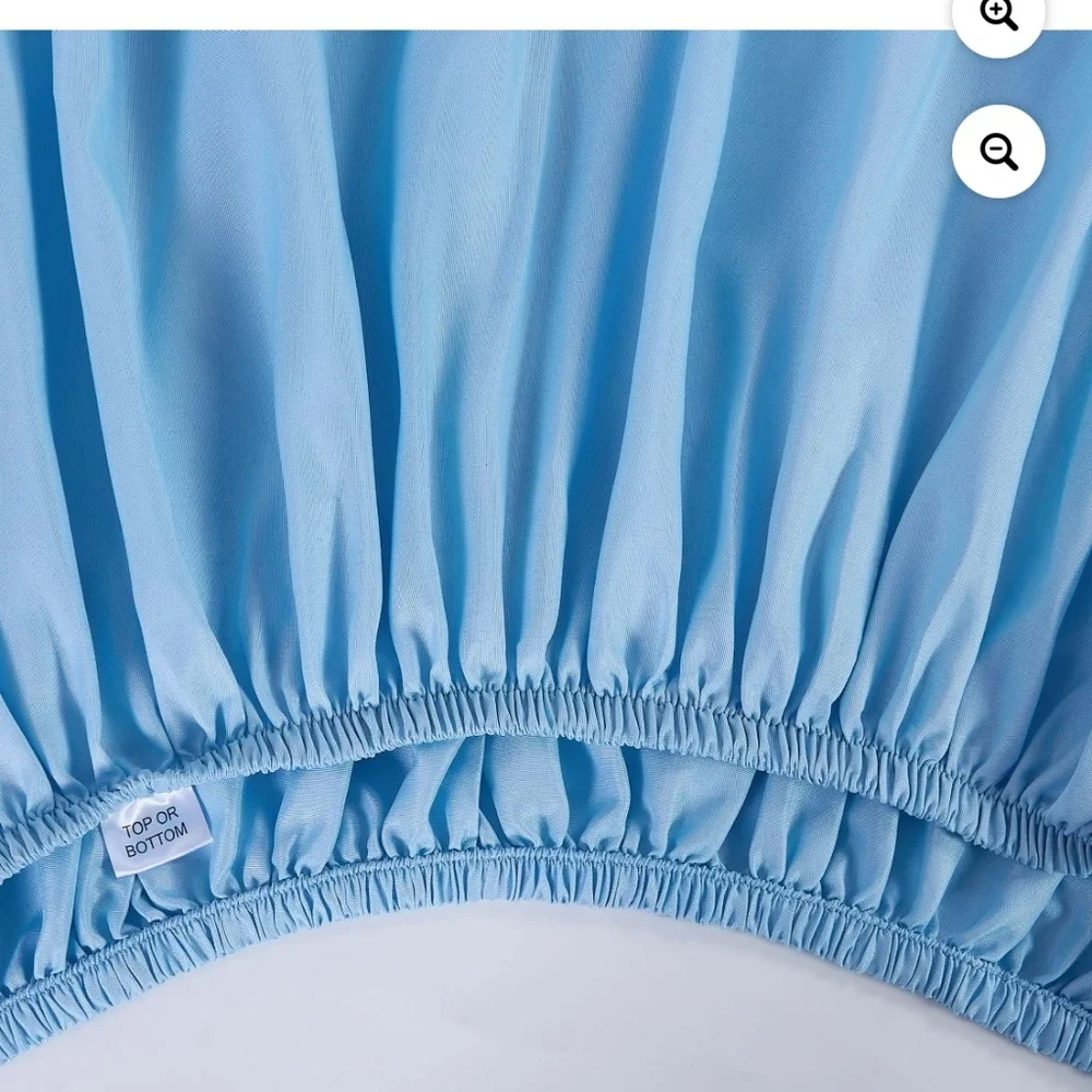 Mainstays 4 Pc Blue Jay Microfiber Sheet Set Full Size NWT